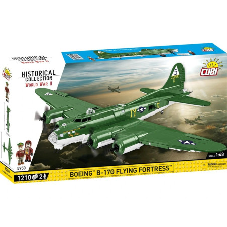 Cobi 5750 II WW Boeing B-17G Flying Fortress, 1:48, 1210 k, 2 f