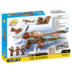 Cobi 5751 II WW Pzl. 23 Karas, 1:32, 586 k, 3 f