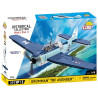 Cobi 5752 II WW Grumman TBF Avenger, 1:48, 392 k, 1 f