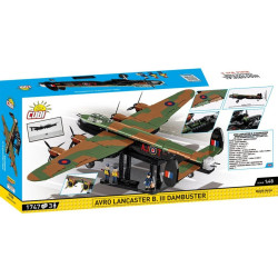 Cobi 5758 II WW Avro Lancaster B. III Dambuster, 1:48, 1747 k, 3 f EXECUTIVE EDITION