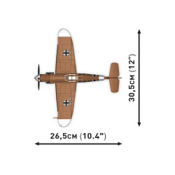 Cobi 5761 II WW Messerschmitt BF 109 G, 1:32, 350 k, 1 f