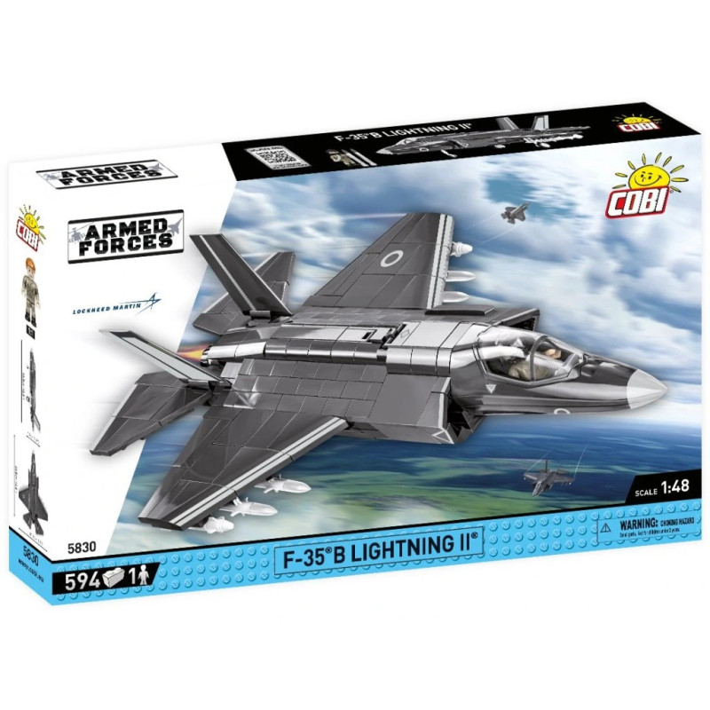 Cobi 5830 Armed Forces F-35B Lightning II, 1:48, 594 k, 1 f
