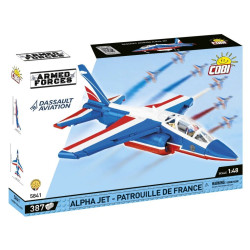 Cobi 5841A Armed Forces Alpha Jet Patrouille de France, 1:48, 387 k