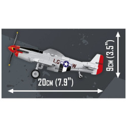 Cobi 5847 Top GUN P-51D Mustang, 1:48, 150 k