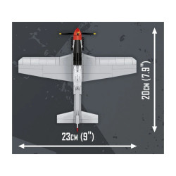 Cobi 5847 Top GUN P-51D Mustang, 1:48, 150 k