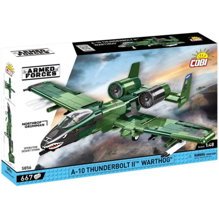 Cobi 5856 Armed Forces A-10 Thunderbolt II Warthog, 1:48, 667 k