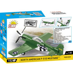 Cobi 5860 II WW North American P-51D Mustang, 1:48, 152 k