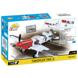 Cobi 5862 II WW Jakovlev JAK-3, 1:48, 140 k