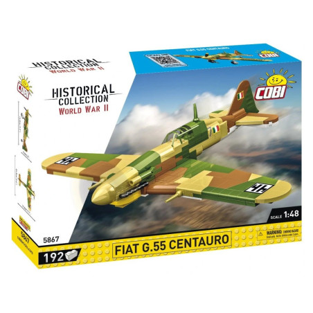 Cobi 5867 II WW Fiat G.55 Centauro, 1:48, 192 k
