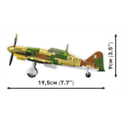 Cobi 5867 II WW Fiat G.55 Centauro, 1:48, 192 k