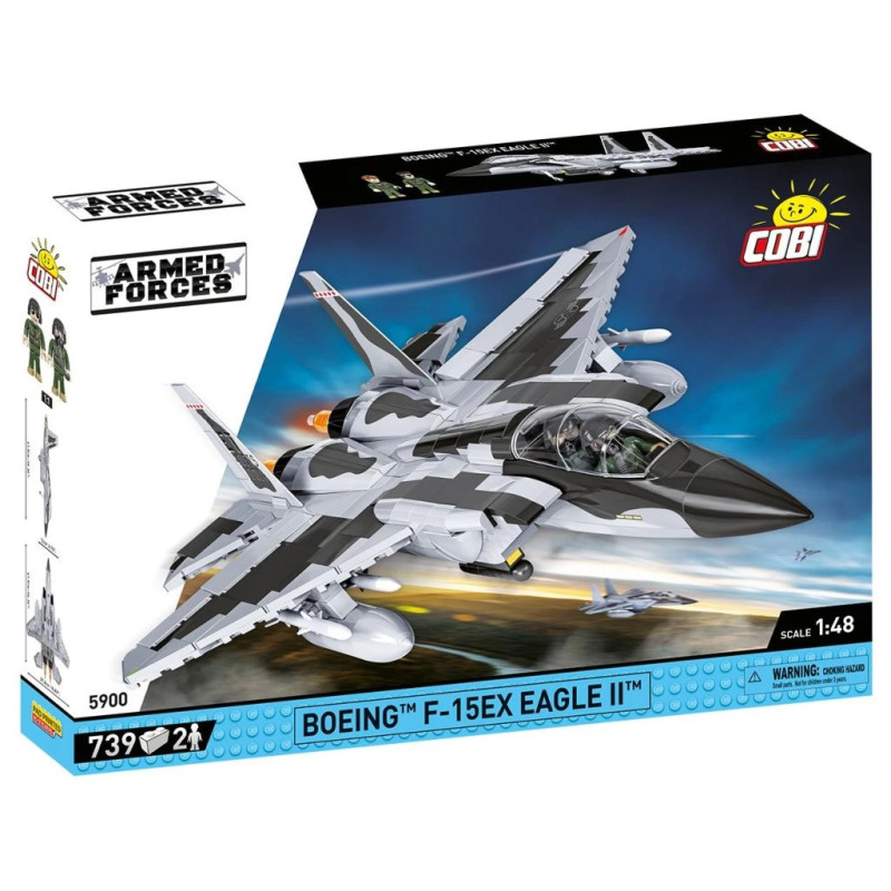 Cobi 5900 Armed Forces Boeing F-15EX Eagle II, 1:48, 739 k, 2 f
