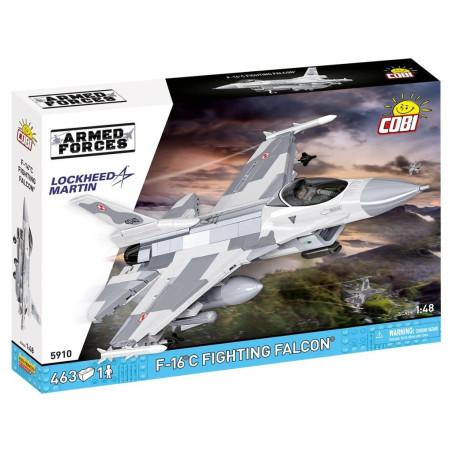 Cobi 5910 Armed Forces F-16 C FIGHTING FALCON, 1:48, 463 k, 1 f