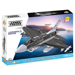 Cobi 5914 Armed Forces F-16 D FIGHTING FALCON,1:48, 436 k, 2 f