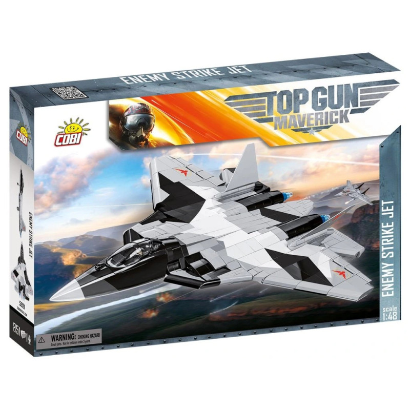 Cobi 5921 TOP GUN Nepřátelská stíhačka, 1:48, 851 k, 1 f