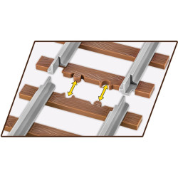 Cobi 6281 Kriegslokomotive Baureihe 52, 1:35, 2476 k, 1 f