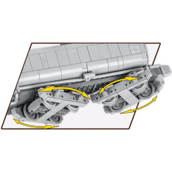 Cobi 6281 Kriegslokomotive Baureihe 52, 1:35, 2476 k, 1 f