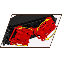 Cobi 6286 Parní lokomotiva DR BR 03 a vodní jeřáb, 1:35, 2721 k, 3 f, executive edition