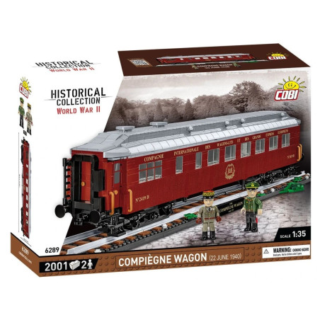 Cobi 6289 Compiegne vagón 22.června 1940, 1:35, 2001 k, 2 f