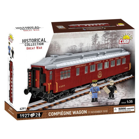 Cobi 6291 Compiegne vagón 11.listopadu 1918, 1:35, 1927 k, 2 f