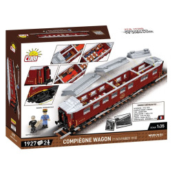 Cobi 6291 Compiegne vagón 11.listopadu 1918, 1:35, 1927 k, 2 f
