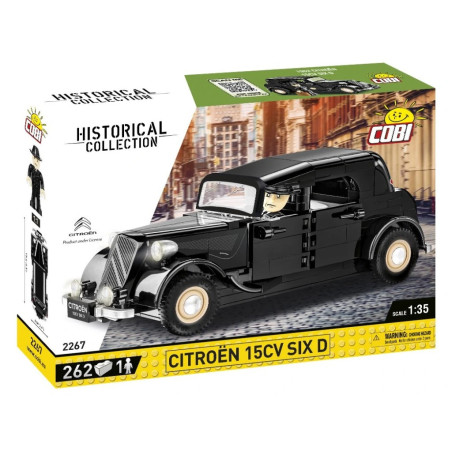 Cobi 2267 Citroën 15CV SIX D, 1:35, 262 k, 1 f