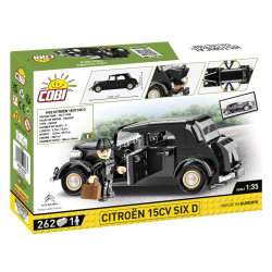 Cobi 2267 Citroën 15CV SIX D, 1:35, 262 k, 1 f