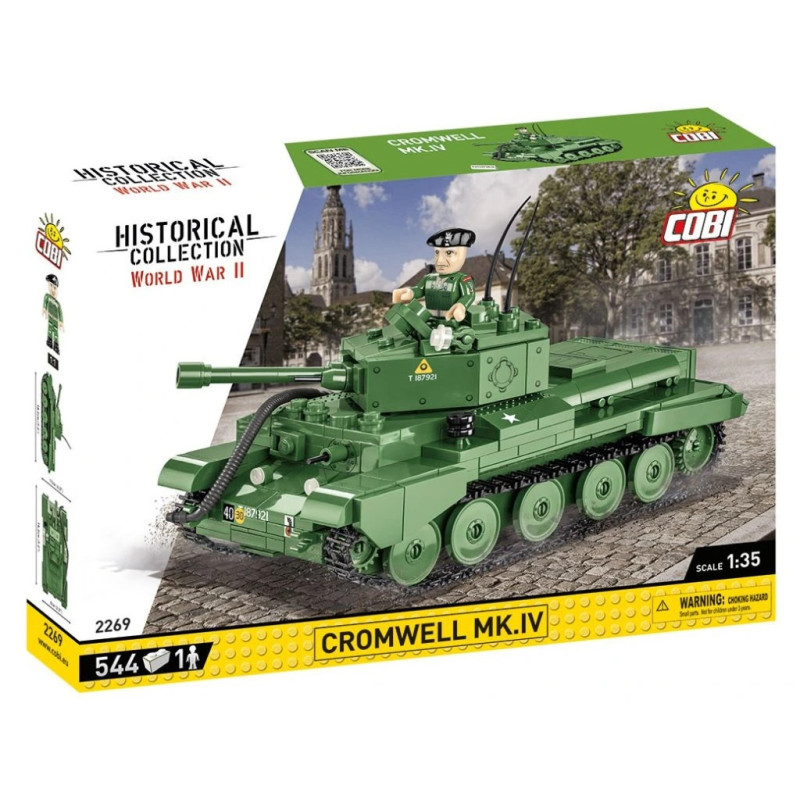 Cobi 2269 II WW Cromwell Mk. IV Hela, 1:35, 544 k, 1 f