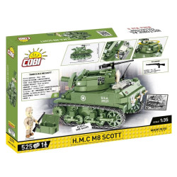 Cobi 2279 II WW H.M.C M8 Scott, 1:35, 525 k, 1 f