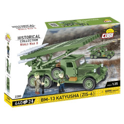 Cobi 2280 II WW BM-13 Kaťuša ZIS-6, 1:35, 440 k, 2 f