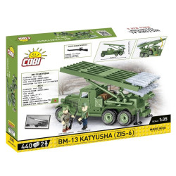 Cobi 2280 II WW BM-13 Kaťuša ZIS-6, 1:35, 440 k, 2 f