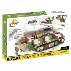 Cobi 2283 II WW Sd. Kfz. 251/9 STUMMEL, 1:35, 485 k, 1 f