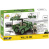 Cobi 2296 II WW Willys MB D-DAY, 1:35, 132 k, 1 f