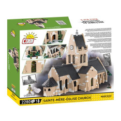 Cobi 2299 II WW Kostel Sainte-Mere-Eglise D-DAY, 2280 k, 1 f