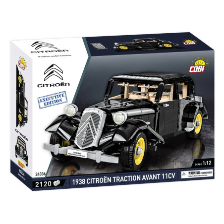 Cobi 24336 1938 Citroen Traction Avant 11 CV, 1:12, 2120 k, Executive edition