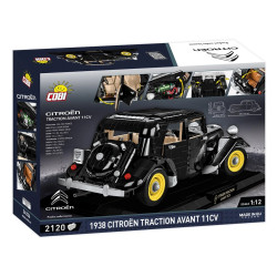 Cobi 24336 1938 Citroen Traction Avant 11 CV, 1:12, 2120 k, Executive edition
