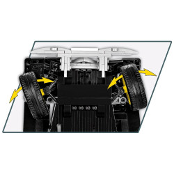 Cobi 24336 1938 Citroen Traction Avant 11 CV, 1:12, 2120 k, Executive edition