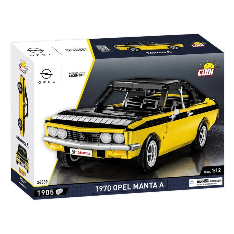 Cobi 24339 1970 Opel Manta A, 1:12, 1905 k