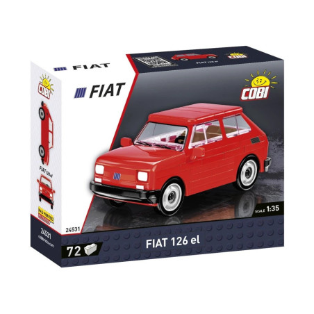 Cobi 24531 Fiat 126 el "Maluch", 1:35, 72 k