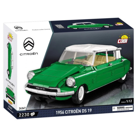 Cobi 24347 1956 Citroen DS 19, 1:12, 2230 k