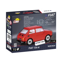 Cobi 24531 Fiat 126 el "Maluch", 1:35, 72 k