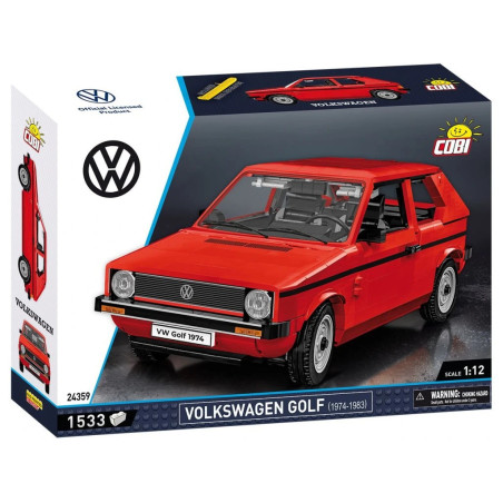 Cobi 24359 Volkswagen Golf (1974-1983), 1:12, 1533 k