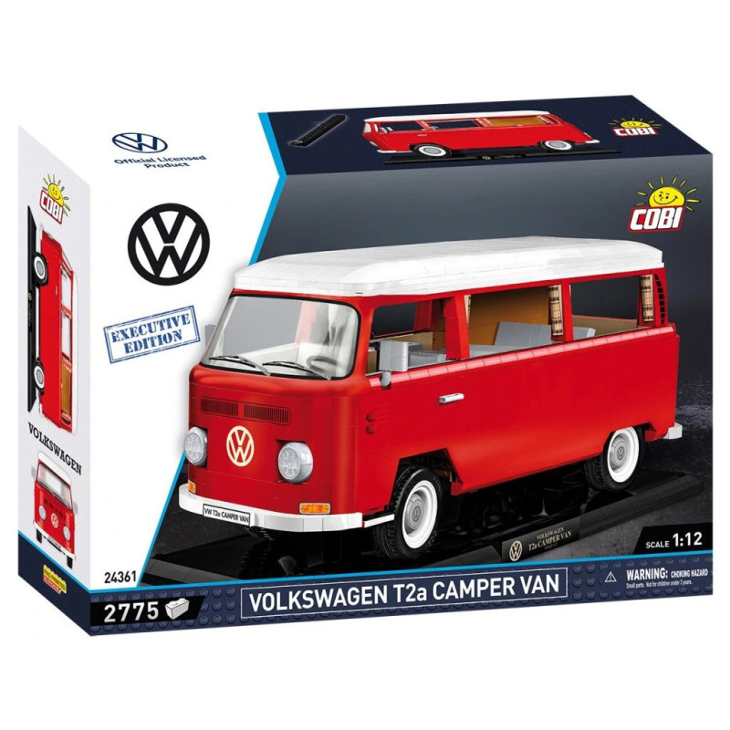 Cobi 24361 Volkswagen T2a Camper Van, 1:12, 2775 k, EXECUTIVE EDITION