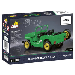 Cobi 24517 Jeep Willys CJ-2A, 1:35, 111 k
