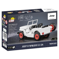 Cobi 24518 Jeep Willys CJ-2A, 1:35, 111 k