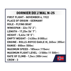 Cobi 1384 Dornier Do J Wal "Amundsen" N-25, 1:48, 483 k, 1 f