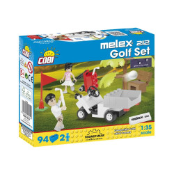 Cobi 24554 MELEX golf vozítko, 1:35, 94 k, 2 f