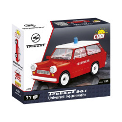 Cobi 24555 Trabant 601 Universal hasiči, 1:35, 77 k