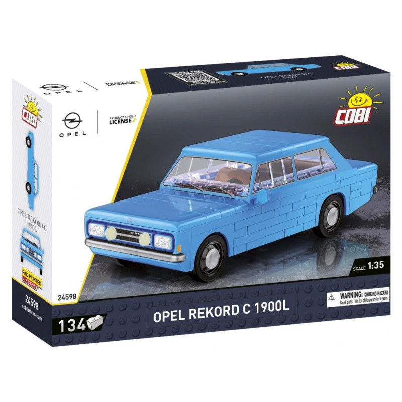 Cobi 24598 Opel Rekord C 1900L, 1:35, 134 k