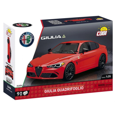 Cobi 24604 Alfa Romeo Giulia Quadrifoglio, 1:35, 90 k