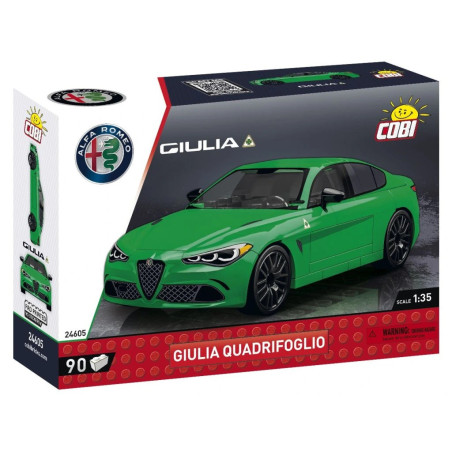 Cobi 24605 Alfa Romeo Giulia Quadrifoglio, 1:35, 90 k